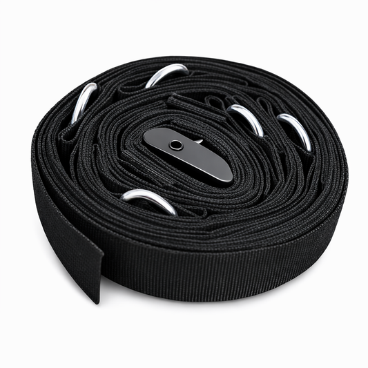 Suporte de Porta Profissional para Elásticos de Treino – Sistema de Ancoragem para Exercícios em Casa