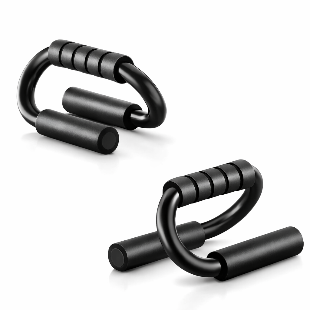 Barra de Flexão Profissional S-Type com Pegada Antiderrapante