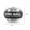 Gyro Ball Exercitador de Mãos e Antebraço com Giroscópio Auto Start