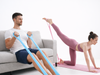 Faixa Elástica Profissional de Resistência – Treino Funcional para Braços, Costas e Ombros | Yoga & Pilates