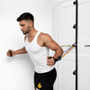 Suporte de Porta Profissional para Elásticos de Treino – Sistema de Ancoragem para Exercícios em Casa