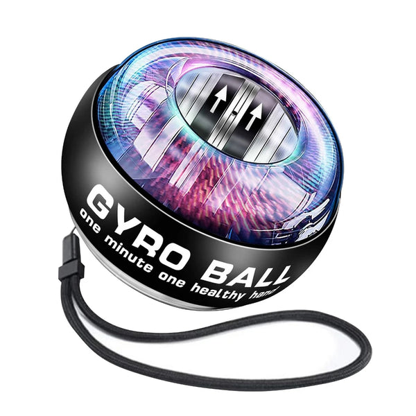 Gyro Ball Exercitador de Mãos e Antebraço com Giroscópio Auto Start