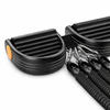 Sistema de Resistência Progressiva com Pedal e Puxador Premium – Treino Completo em Casa